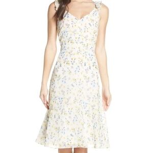 Sam Edelman Floral Midi Dress Size 10